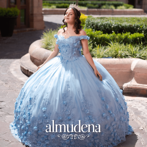 Vestido de XV Azul Marino Con Oro de Gala - Almudena Boutique - Ropa para  mujer, Vestidos cortos, de noche y para novias