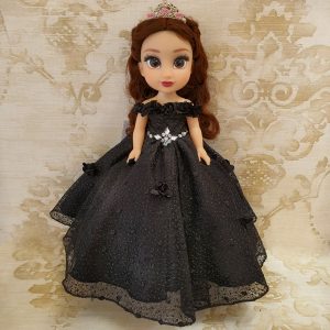 muñeca-quinceaños-negro-elegante